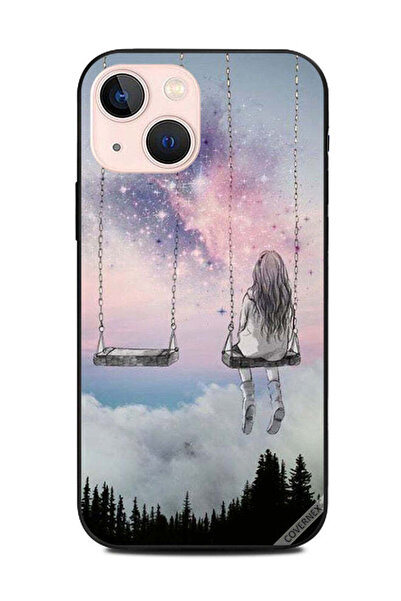 Covernex غطاء حماية لهاتف أبل آيفون 13 ميني - فتاة حزينة وحيدة