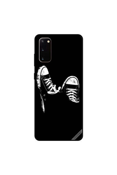 Covernex غطاء حماية سامسونج جالكسي S20 من القماش باللونين الأبيض والأسود