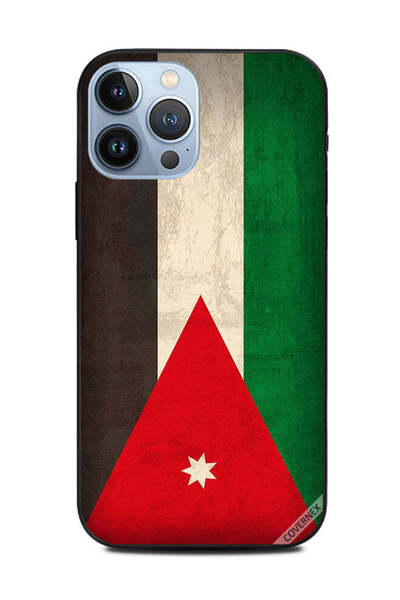 Covernex غطاء حماية لهاتف Apple iPhone 13 Pro Max علم الأردن