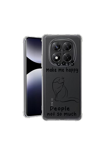 bestcase ® Anit Shock Case For Xiaomi Redmi Note 14 Pro 4G, Cats And People, 1997764 AS 1852