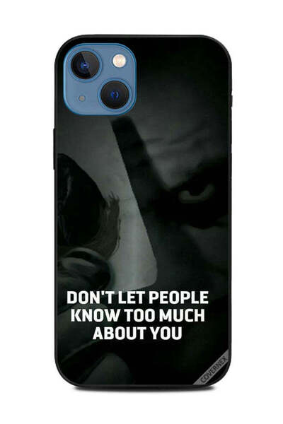 Covernex غطاء حماية لهاتف Apple iPhone 13 لا تدع الناس يعرفون الكثير عنك