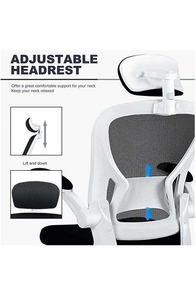 COOYA Office Chair,ergonomic,adjustable Height,with Lumbar Support,for Office,Height 112cm,width 62cm