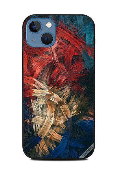 Covernex غطاء حماية لهاتف Apple iPhone 13 بألوان الطلاء ونمط عتيق