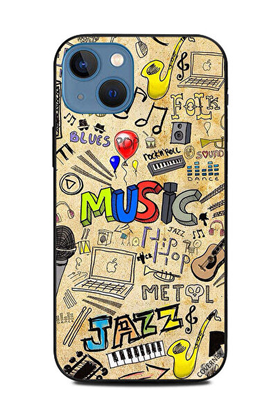 Covernex غطاء حماية لهاتف Apple iPhone 13 علامات موسيقية
