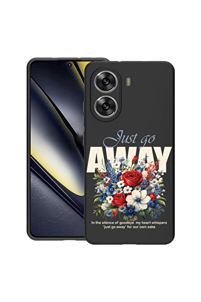 bestcase ® Husa Slim силиконов калъф за Poco X7 Pro, Just Go Away, 1992025 B ...