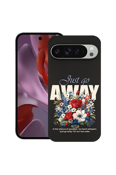 bestcase ® Slim Silicon Case For Google Pixel 10 / Pixel 10 Pro, Just Go Away, 2030992 B 1864