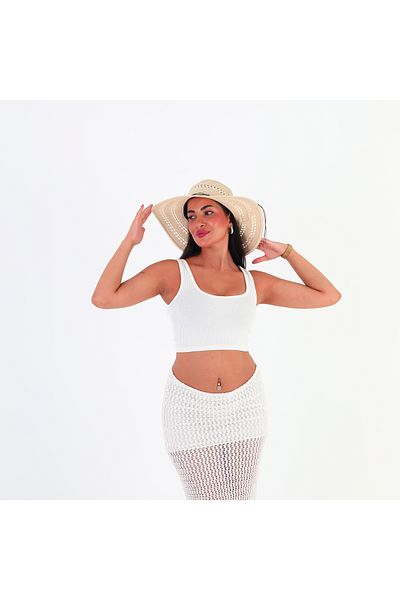GUONN Straw Beach Hat