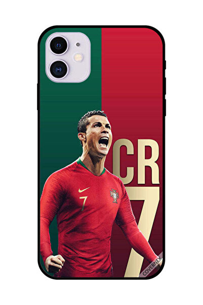 Covernex غطاء حماية لهاتف Apple iPhone 11 مجموعة كريستيانو رونالدو لفريق البر...