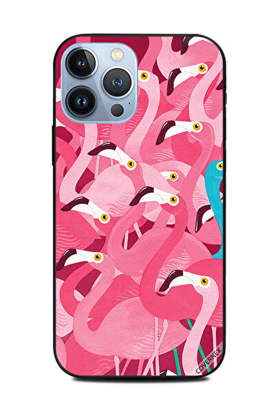 Covernex غطاء حماية لهاتف أبل آيفون 13 برو ماكس - فلامنغو وردي