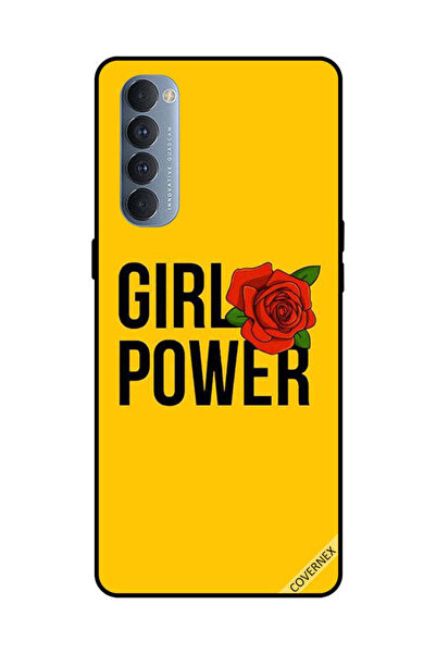 Covernex Protective Case Cover For Oppo Reno 4 Pro Girl Power Yellow