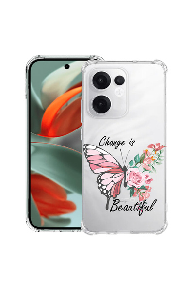 bestcase Husa antișoc compatibilă cu Oppo Reno15, Schimbarea este frumoasă