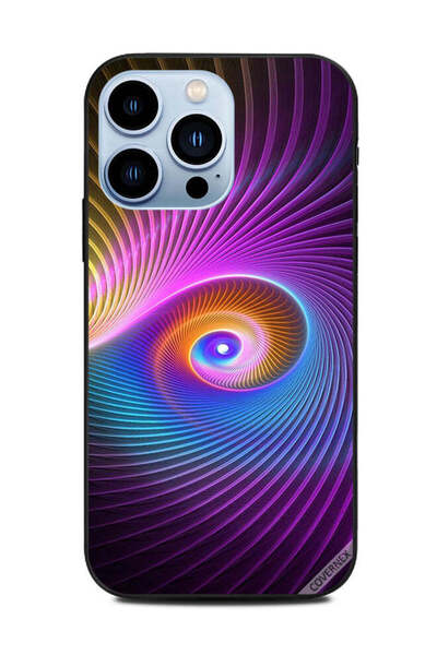 Covernex غطاء حماية لهاتف Apple iPhone 13 Pro بنمط شكل الطاووس