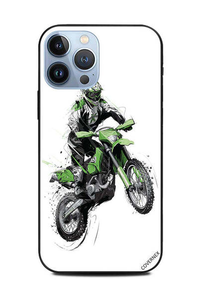 Covernex Protective Case Cover For Apple iPhone 13 Pro Max Flying Bike