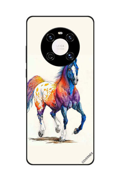 Covernex غطاء حماية لهاتف هواوي ميت 40 - حصان ملون