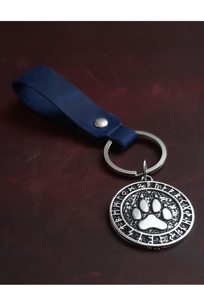 BSN Store Bear Claw Figure Premium Genuine Leather Keychain Gift Keychain
