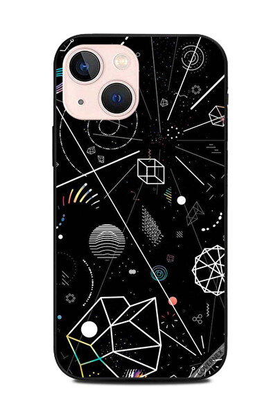 Covernex غطاء حماية لهاتف Apple iPhone 13 Mini بأشكال هندسية