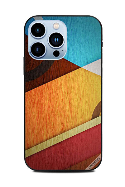 Covernex غطاء حماية لهاتف Apple iPhone 13 Pro بنمط شعري متعدد الألوان
