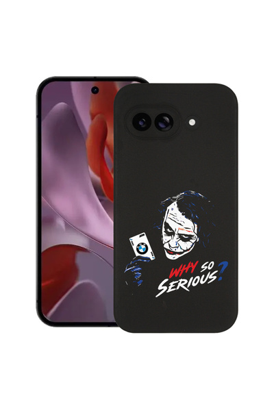 bestcase ® Husă Slim Silicon pentru Google Pixel 9a, De ce atât de serioasă?,...