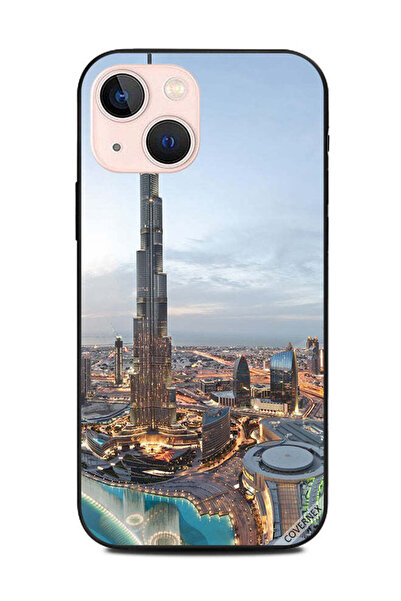 Covernex غطاء حماية لهاتف أبل آيفون 13 ميني منظر جميل لوسط مدينة دبي