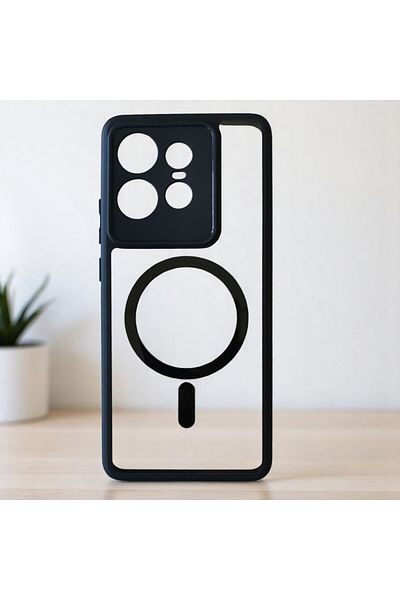 Gtech Hybrid Acrylic Clear+TPU Phone Case, MagSafe, Compatible with Xiaomi 13 4G, Lightweight, Durable