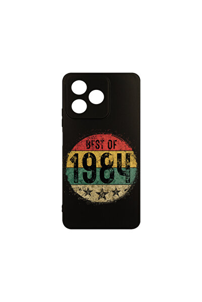 bestcase ® Husa Slim Silicon pentru Xiaomi Redmi 13, Best Of 1984, 1923377 B ...
