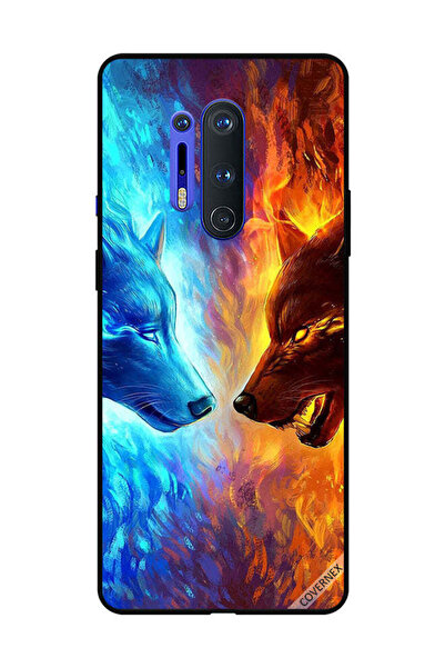 Covernex غطاء حماية لهاتف OnePlus 8 Pro - ذئب الماء والنار