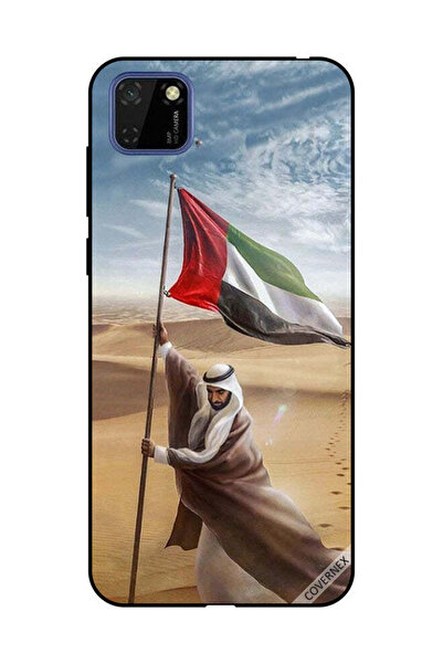 Covernex غطاء حماية لهاتف هواوي Y5P، علم الإمارات العربية المتحدة، زايد