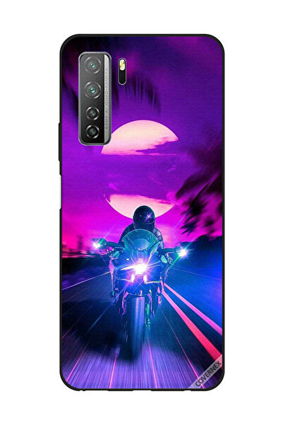 Covernex غطاء حماية لهاتف هواوي نوفا 7SE/P40 لايت 5G راكب الدراجة النارية يتر...