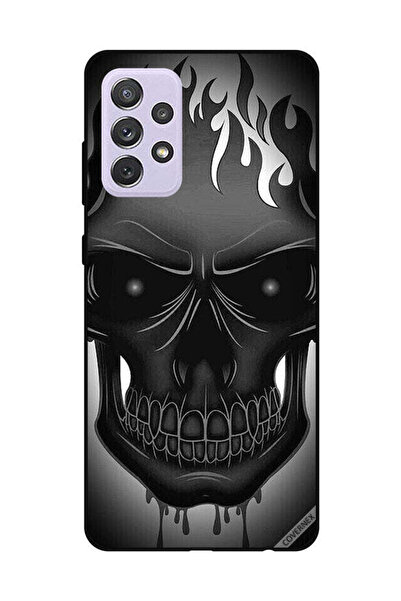 Covernex غطاء حماية لهاتف سامسونج جالاكسي A52 برسومات جمجمة