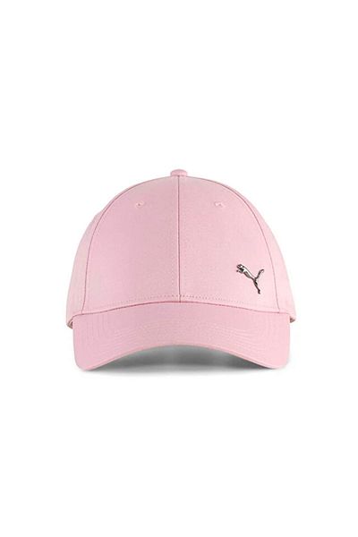 Puma Ess Metal Cat Bb Cap Hat 02599412 Pink