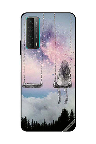 Covernex غطاء حماية لهاتف هواوي Y7A/P Smart 2021 - فتاة وحيدة حزينة