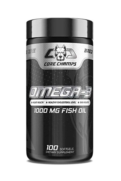 Core Champs زيت السمك أوميجا 3، 1000 ملغ، 100 كبسولة هلامية، 100 حصة