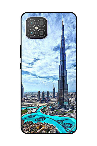 Covernex غطاء حماية لهاتف هواوي نوفا 8 إس إي - برج خليفة - غيوم مؤثرة