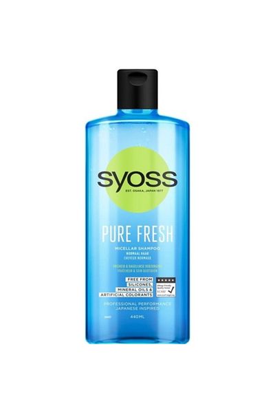 Syoss Micellar Shampoo, Syoss Pure Fresh, 440 ml