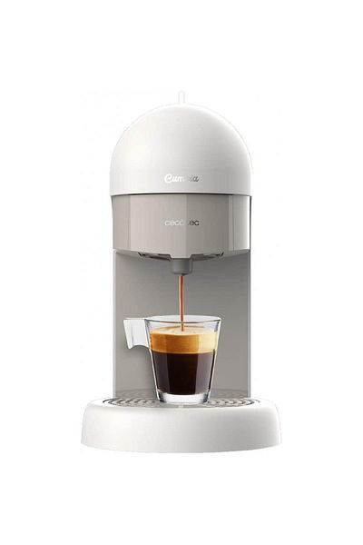 CECOTEC Espressor, Cecotec Capricciosa White, 1100W, 19 bar