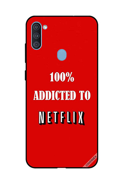 Covernex غطاء حماية لهاتف سامسونج جالكسي A11 مدمن على نتفليكس بنسبة 100%
