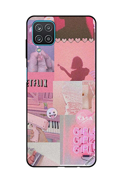 Covernex غطاء حماية لهاتف سامسونج جالاكسي A12/M12 للبنات والبنات والبنات ونتف...