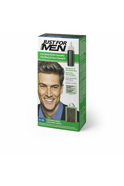 Escada Șampon Colorant Păr, Just for Men, Medium Brown, 30ml