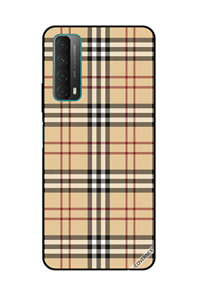 Covernex Protective Case Cover For Huawei Y7A/P Smart 2021 Red & Black Strips...