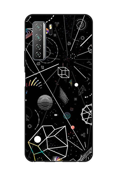 Covernex غطاء حماية لهاتف هواوي نوفا 7SE/P40 لايت 5G بأشكال هندسية