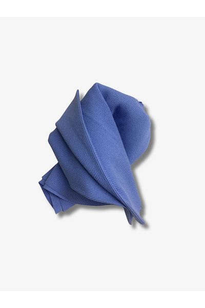 Yiğit Kumaş Blue Camisole (Ribbed) Fabric, Piece 20X110 cm