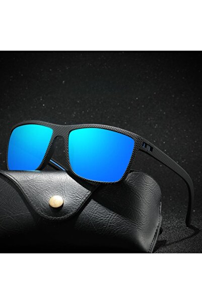 Hipolar Ochelari de Soare Polarizati, HIPOLAR ®, Clasa 3, Lentila Albastru Oglinda HD22, UV400, cu Carcasa