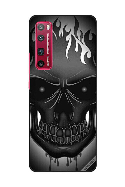 Covernex غطاء حماية لهاتف هواوي نوفا 7 برو - فن الجمجمة