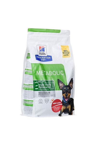Hill's Hrană câini, Hill's, Metabolic Mini Adult, pui, 1 kg