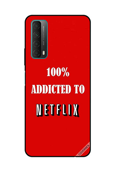 Covernex غطاء حماية لهاتف هواوي Y7A/P Smart 2021 مدمن على نتفليكس بنسبة 100%