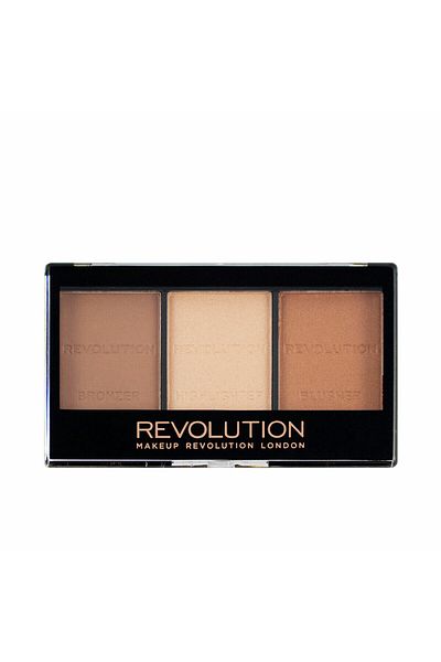 MAKEUP REVOLUTION Kit sculptare și contur Makeup Revolution Ultra Light/Med C04 10.8g