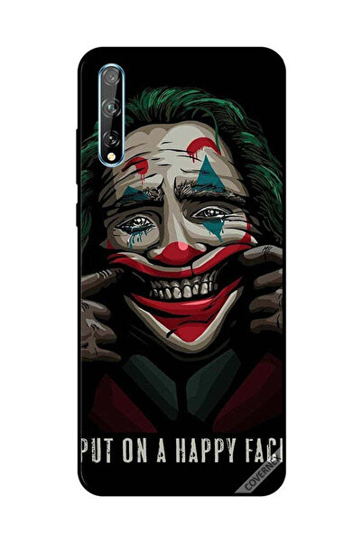 Covernex غطاء حماية لهاتف هواوي Y8P/P Smart S بوجه سعيد