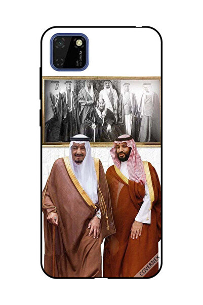 Covernex غطاء حماية لهاتف هواوي Y5P الملك سلمان ومحمد بن سلمان يتحدثان أثناء ...