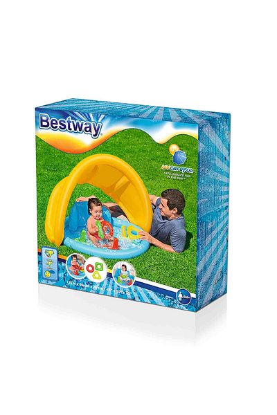 Moms pets Bestway Inflatable Children's Pool 115 x 89 x 76 cm 31 L