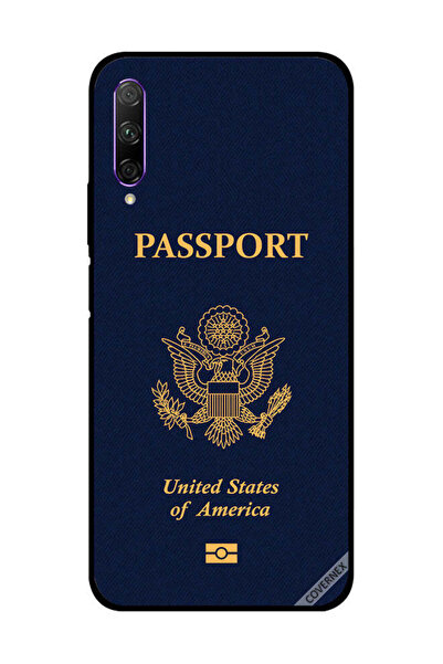 Covernex غطاء حماية لهاتف Honor 9X Pro - جواز سفر أمريكي